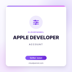 Buy Apple Developer Account