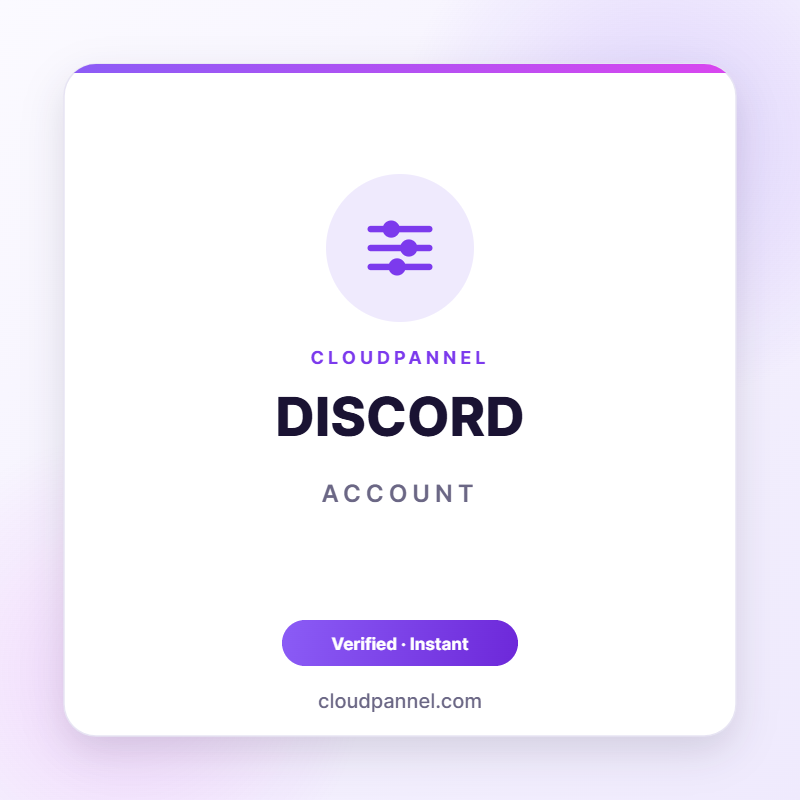 Buy Discord Account