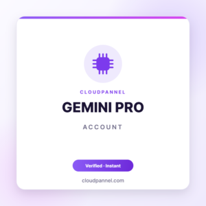 Buy Gemini Pro Account