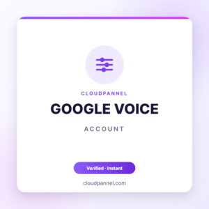 Buy Google Voice Account