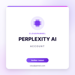 Buy Perplexity AI Account