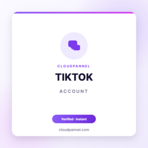 Buy TikTok Account